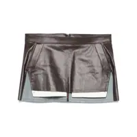 Fuste Rick Owens Fog Cutoff Mini Skirt Femei