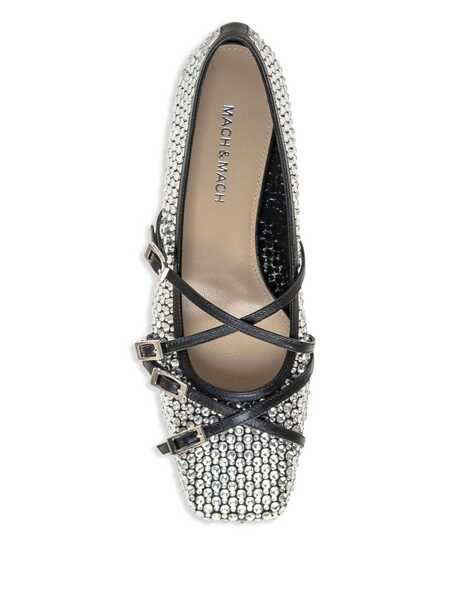 Balerini MACH & MACH Mach & Mach Flat Shoes Black Femei (BM 17125213) 4