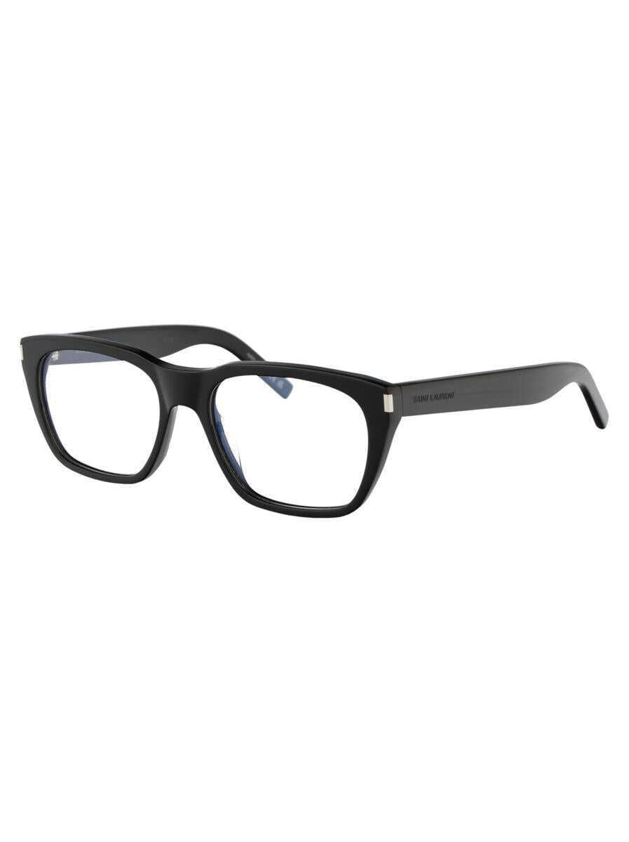 Ochelari de soare Saint Laurent Saint Laurent Eyewear Optical 001 BLACK BLACK TRANSPARENT Barbati (BM 17125864) 2