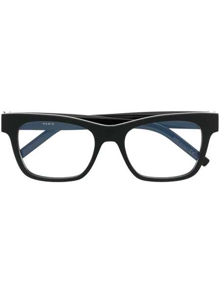 Ochelari de soare Saint Laurent Saint Laurent Eyewear Optical 001 BLACK BLACK TRANSPARENT Femei (BM 17125942) 1