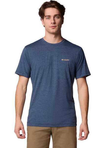 Tricouri Columbia Kwick Hike Back Graphic SS Tee Navy Barbati (BM 17128214) 1