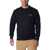 Columbia Marble Canyon French Terry Crew Black