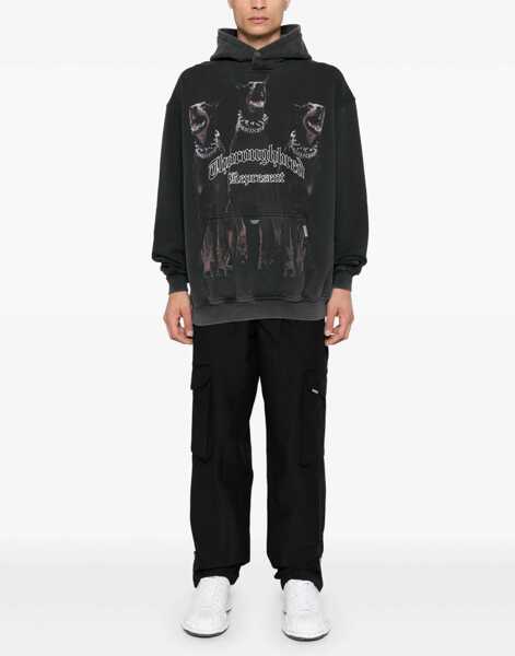 Bluze de trening REPRESENT Thoroughbred Hoodie VINTAGE BLACK Barbati (BM 17128289) 2