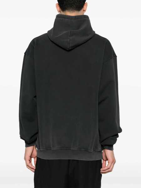 Bluze de trening REPRESENT Thoroughbred Hoodie VINTAGE BLACK Barbati (BM 17128289) 4