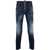 DSQUARED2 Distressed Skater Denims With Dark Wash Blue