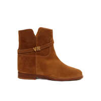 Bocanci BOOTS WITH GOLDEN COLOR LOGO Femei