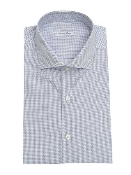 Camasi casual Sartoria Del Campo-Sonrisa MAN SHIRT Gray Barbati (BM 17128747) 1