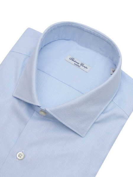 Camasi casual Sartoria Del Campo-Sonrisa MAN SHIRT Light Blue Barbati (BM 17128828) 4