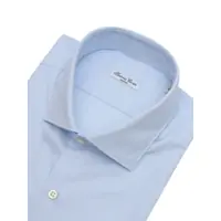 Camasi casual pentru Barbati - Camasi casual Sartoria Del Campo-Sonrisa MAN SHIRT Light Blue Barbati (BM 17128828) - B-mall.ro