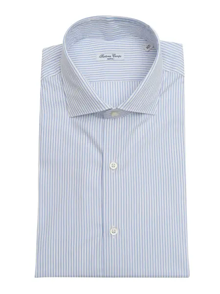 Camasi casual Sartoria Del Campo-Sonrisa MAN SHIRT Light Blue Barbati (BM 17128837) 3