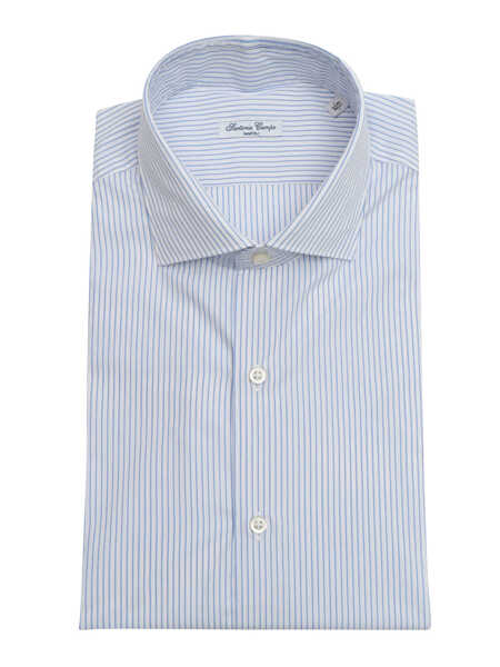 Camasi casual Sartoria Del Campo-Sonrisa MAN SHIRT Light Blue Barbati (BM 17128837) 1