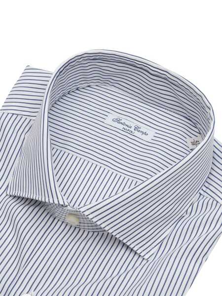 Camasi casual Sartoria Del Campo-Sonrisa MAN SHIRT Blue Barbati (BM 17128840) 2