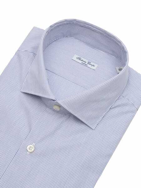 Camasi casual Sartoria Del Campo-Sonrisa MAN SHIRT Light Blue Barbati (BM 17128849) 4