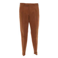 Pantaloni casual Trousers - REBEL 1 Pleat, Diagonal Pockets, Flap Back Pockets Barbati