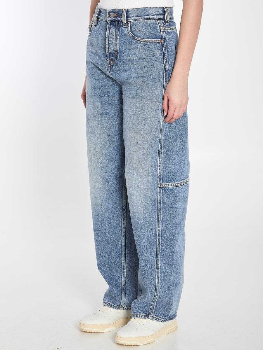 Blugi Gucci Balloon Jeans BLUE Femei (BM 17130172) 2