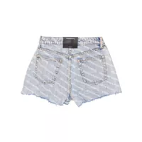 Imbracaminte Dama pagina 508 - Blugi Alexander Wang Alexander Wang Bite Short W Logo Print PEBBLE BLEACH Femei (BM 17130460) - B-mall.ro