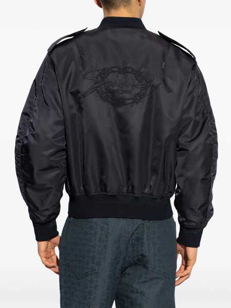 Geci Givenchy Givenchy Marine Bomber Jacket BLUE Barbati (BM 17132377) 4