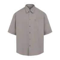 Camasi AMI Paris Boxy Short Sleeve Boxy Shirt Clothing Barbati
