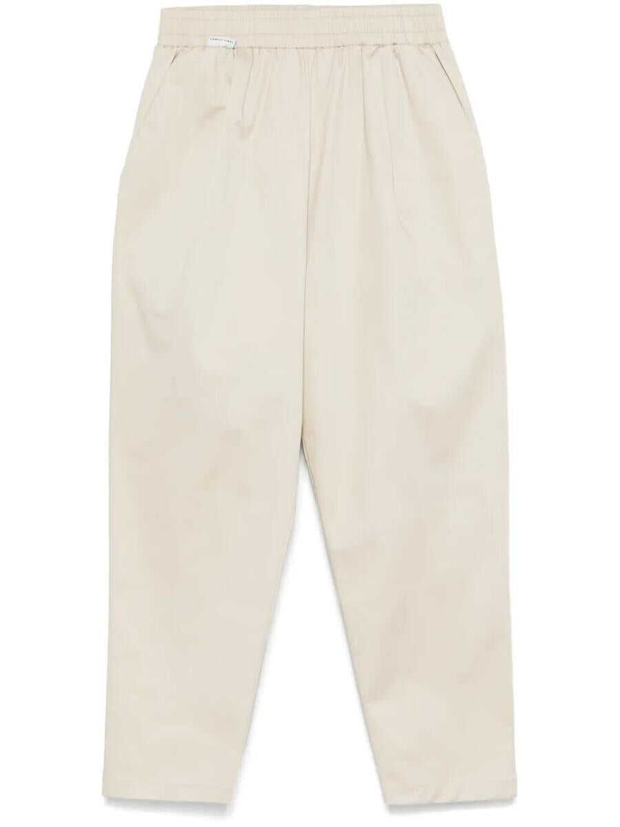 Pantaloni Family First Family First Chino Pants Basic Clothing WHITE Barbati (BM 17134933) 1