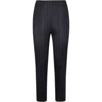 Pantaloni casual Pleats Please Issey Miyake Thicker Bottoms 1 Trousers Regular Leg Clothing Femei