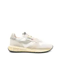 Sneakers 'Reel Wind Super Vintage' Beige Low Top Sneakers With Logo Detail And Vintage Effect In Suede Man Barbati