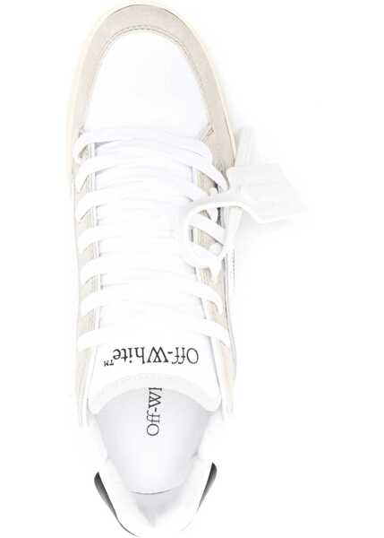 Sneakers Off-White Low-Top 5.0 Sneakers With Suede Details White Barbati (BM 17136731) 4