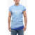 DSQUARED2 Layered Cherry Boy T-Shirt With Choke Fit Blue
