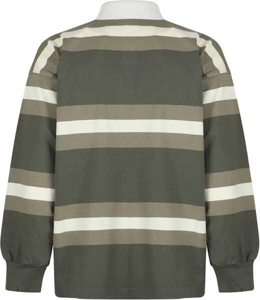 Tricouri Polo AUTRY Striped Polo. GREEN Femei (BM 17137304) 2