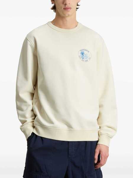 Bluze de trening Woolrich Sweatshirt With Logo IVORY Barbati (BM 17137427) 3