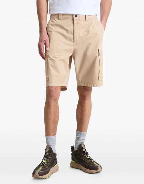 Pantaloni scurti Woolrich Cargo Shorts BEIGE Barbati (BM 17137433) 3