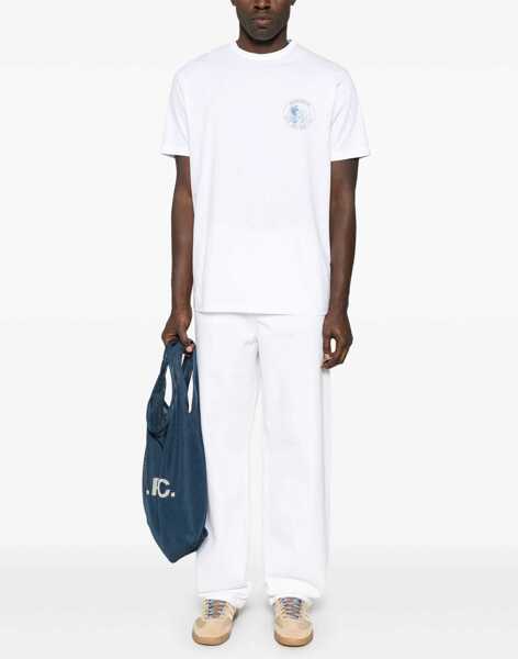 Tricouri Woolrich T-Shirt With Print WHITE Barbati (BM 17137436) 2