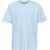 JW Anderson T-Shirt With Logo Embroidery AZURE