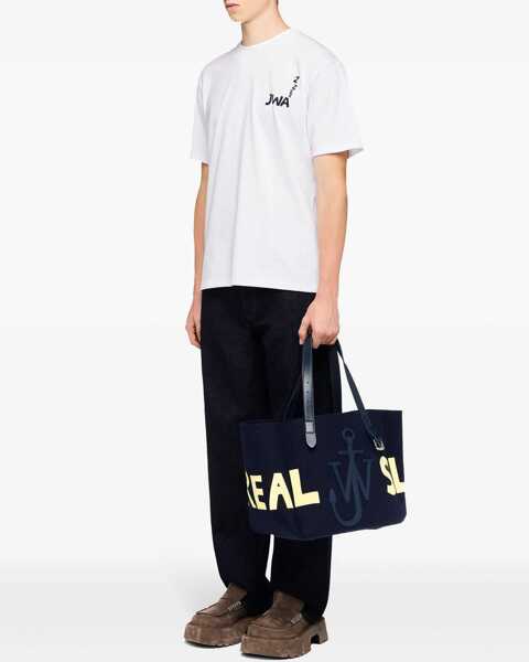 Tricouri JW Anderson T-Shirt With Logo WHITE Barbati (BM 17137826) 2