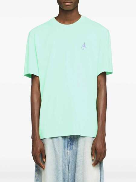 Tricouri JW Anderson Anchor T-Shirt GREEN Barbati (BM 17137832) 3