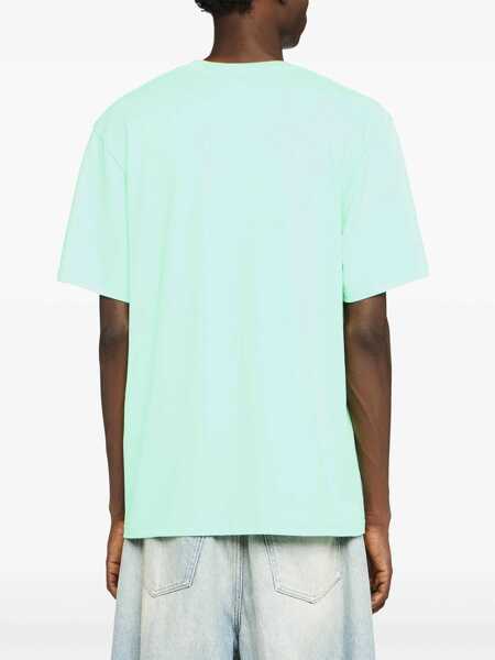 Tricouri JW Anderson Anchor T-Shirt GREEN Barbati (BM 17137832) 4