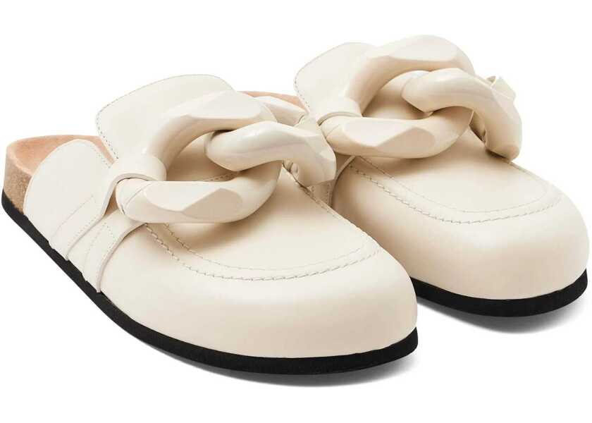 Balerini JW Anderson Sandal Chain WHITE Femei (BM 17137943) 2