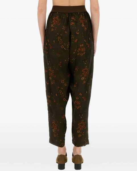 Pantaloni casual UMA WANG Pants Palmer GREEN Femei (BM 17138060) 4