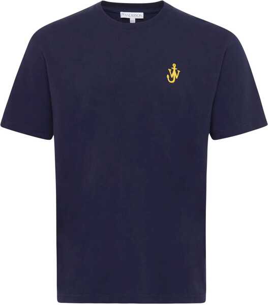 Tricouri JW Anderson Anchor T-Shirt BLUE Barbati (BM 17138105) 1
