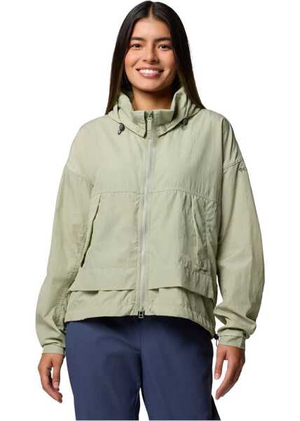 Jachete Columbia Paracutie II Windbreaker Jacket Green Femei (BM 17138510) 1