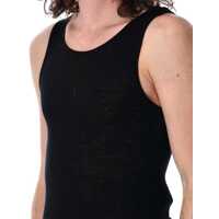 Topuri Saint Laurent pentru Barbati - Topuri Saint Laurent Saint Laurent Cassandre Tank Top Black Barbati (BM 17140441) - B-mall.ro