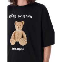 Tricouri Palm Angels pentru Barbati - Tricouri Palm Angels Palm Angels Bear In Mind Over T-Shirt Black Barbati (BM 17140792) - B-mall.ro