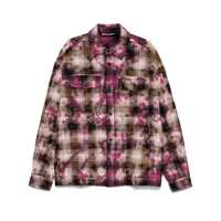 Camasi Palm Angels Curved Logo Check Shirt Barbati