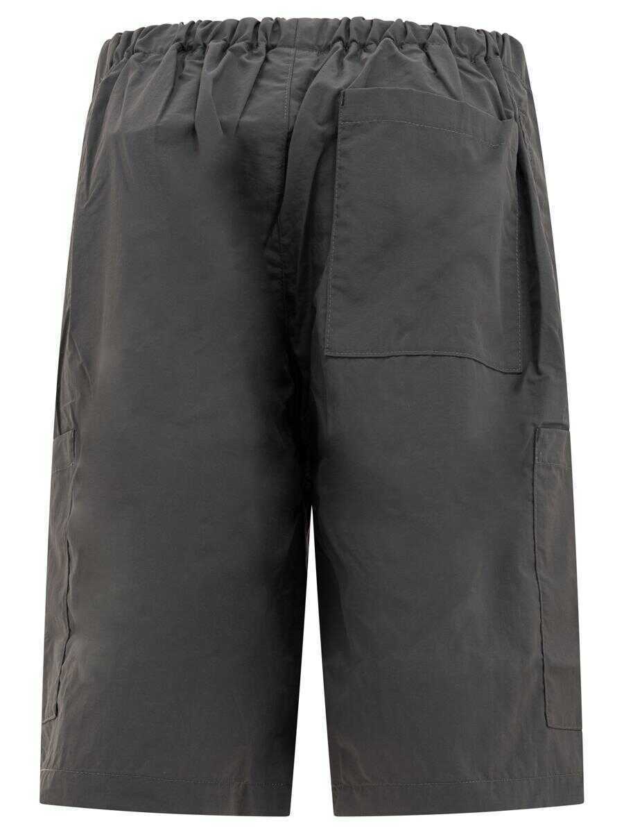 Pantaloni GR10K Gr10K Short With Drawstring Waist GREY Barbati (BM 17143300) 2
