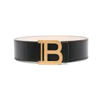 Curele Balmain B-Belt Leather Belt Femei