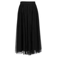Fuste Fabiana Filippi Black Skirt Femei