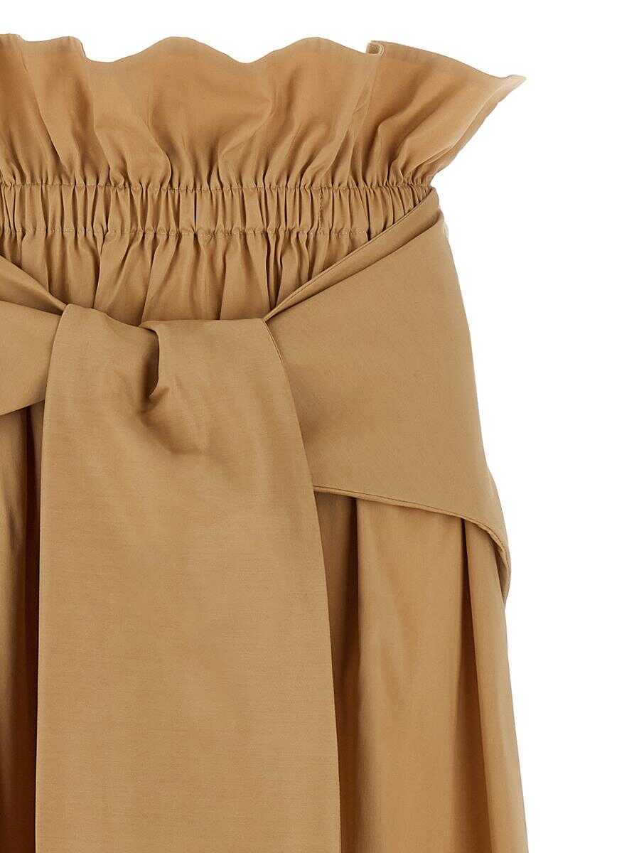 Fuste Fabiana Filippi Fabiana Filippi Tulip Skirt Beige Femei (BM 17145157) 3