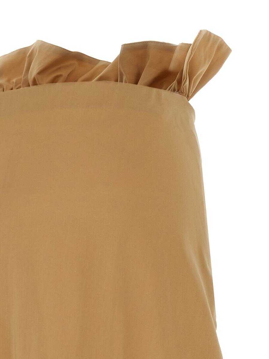 Fuste Fabiana Filippi Fabiana Filippi Tulip Skirt Beige Femei (BM 17145157) 4