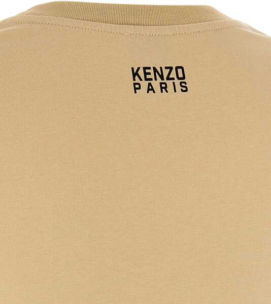 Tricouri Kenzo Happy Tiger T-Shirt BEIGE Femei (BM 17149823) 4