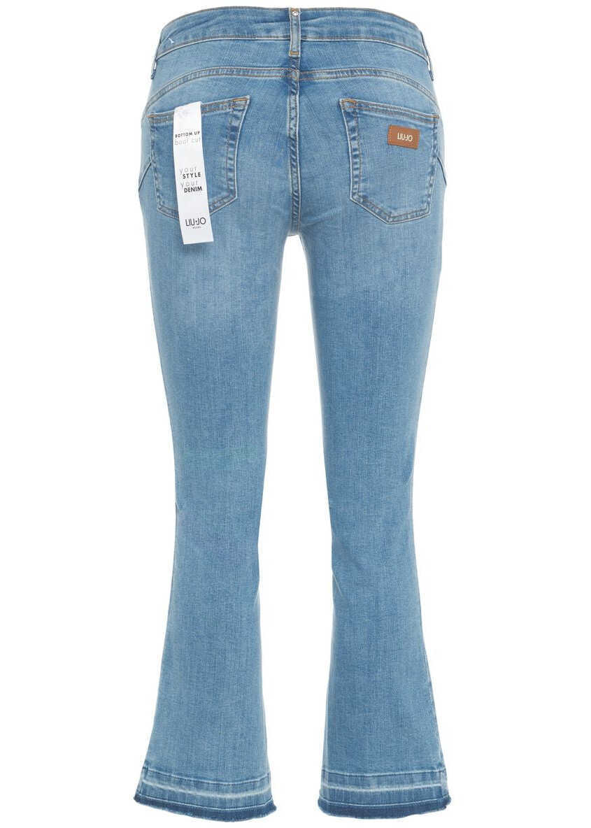 Pantaloni casual Liu Jo Bootcut jeans Blue Femei (BM 17149955) 3