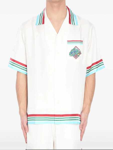 Camasi Casablanca Casa Way World Series Shirt WHITE Barbati (BM 17150045) 2